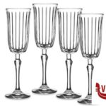 calici e flute spumante JOY - CONFEZIONE 4 CALICI FLUTE CL 17,5 PASABAHCE