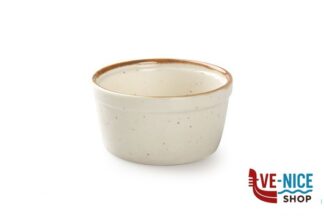 porcellana JUST SESAME CREMA-RAMEQUIN CM.8 6681M-C356-3 IMPORT TAVOLA PROFESSIONAL