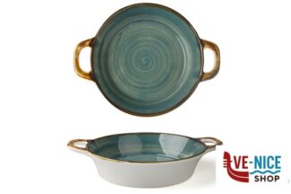 porcellana JUST-TEGAMINO 2 MANICI CM.20 OTTANIO IN PORCELLANA 6931D-C398-10 IMPORT TAVOLA PROFESSIONAL