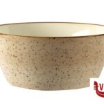 porcellana JUSTCOLOR CREAM-CIOTOLA TONDA CM.14XH.6,5 CHB2180-1096K1 IMPORT TAVOLA PROFESSIONAL