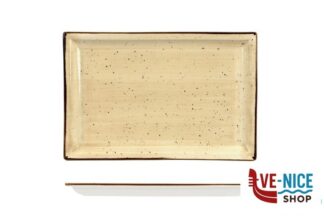 porcellana JUSTCOLOR CREAM-PIATTO RETTANGOLARE CM.27,2X18,2 HP7501-1096K1 IMPORT TAVOLA PROFESSIONAL