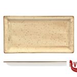 porcellana JUSTCOLOR CREAM-PIATTO RETTANGOLARE CM.27X14,2 HP8167-1096K1 IMPORT TAVOLA PROFESSIONAL