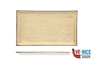 porcellana JUSTCOLOR CREAM-PIATTO RETTANGOLARE CM.31X18 CHP11757-1096K1 IMPORT TAVOLA PROFESSIONAL