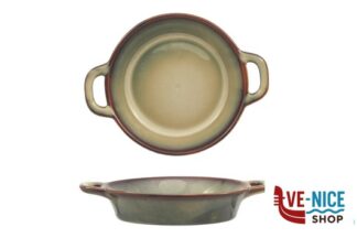 porcellana JUSTCOLOR REACTIVE-TEGAMINO 2 MANICI IN PORCELLANA CM.15 IMPORT TAVOLA PROFESSIONAL