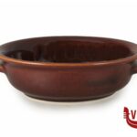 ceramica JUSTCOLOR-TEGAMINO TONDO CM.21 LONDRA H.5,8 4831M IMPORT TAVOLA PROFESSIONAL