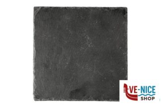 altri materiali JUSTONE-PIATTO ARDESIA QUADRATO CM.30X30 CKPL3030B IMPORT TAVOLA PROFESSIONAL