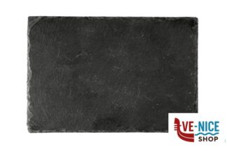 altri materiali JUSTONE-PIATTO ARDESIA RETTANGOLARE CM.38X26 CKPL3826B IMPORT TAVOLA PROFESSIONAL