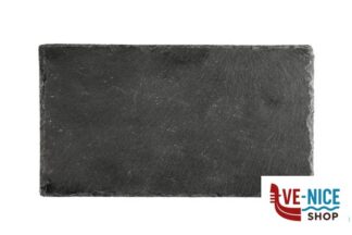 altri materiali JUSTONE-PIATTO ARDESIA RETTANGOLARE CM.30X15 CKPL3015B IMPORT TAVOLA PROFESSIONAL