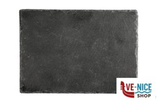 altri materiali JUSTONE-PIATTO ARDESIA RETTANGOLARE CM.30X20 CKPL3020B IMPORT TAVOLA PROFESSIONAL