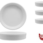 porcellana JUSTWHITE-CONFEZIONE 3 CREMA CATALANA CM 11,8 H.2,7 IMPORT TAVOLA PROFESSIONAL