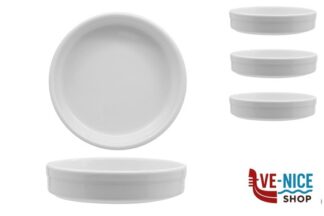 porcellana JUSTWHITE-CONFEZIONE 3 CREMA CATALANA CM 11,8 H.2,7 IMPORT TAVOLA PROFESSIONAL