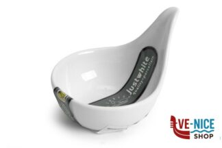 porcellana JUSTWHITE-CUCCHIAIO FINGER CM.8,8X6,8X6,3 HE2842 IMPORT TAVOLA PROFESSIONAL