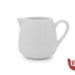 porcellana JUSTWHITE-LATTIERA BIANCA 320CC    A16179 IMPORT TAVOLA PROFESSIONAL