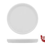 porcellana JUSTWHITE-PIATTINO TONDO BORDO ALTO CM.13 HHP8494 IMPORT TAVOLA PROFESSIONAL