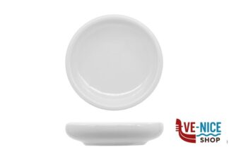 porcellana JUSTWHITE-PIATTINO TONDO NIDO CM.10 HHE0062 IMPORT TAVOLA PROFESSIONAL