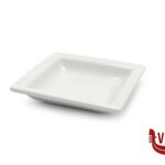 porcellana JUSTWHITE-PIATTO MINI QUADRO CM.10X10X1,8 HP8850 IMPORT TAVOLA PROFESSIONAL
