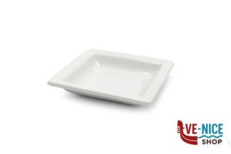 porcellana JUSTWHITE-PIATTO MINI QUADRO CM.10X10X1,8 HP8850 IMPORT TAVOLA PROFESSIONAL