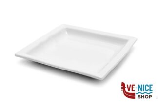 porcellana JUSTWHITE-PIATTO MINI QUADRO CM.14X14 HP8849 IMPORT TAVOLA PROFESSIONAL