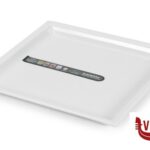 porcellana JUSTWHITE-PIATTO QUADRO CM.26,5 HP8848 IMPORT TAVOLA PROFESSIONAL