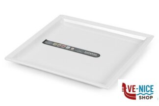 porcellana JUSTWHITE-PIATTO QUADRO CM.26,5 HP8848 IMPORT TAVOLA PROFESSIONAL