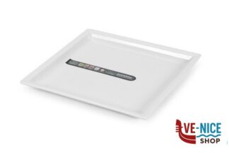 porcellana JUSTWHITE-PIATTO QUADRO CM.29 HP7507 IMPORT TAVOLA PROFESSIONAL