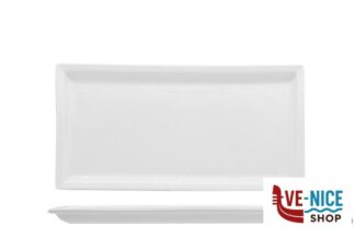porcellana JUSTWHITE-PIATTO RETTANGOLARE 36,5X18 HP9621 IMPORT TAVOLA PROFESSIONAL