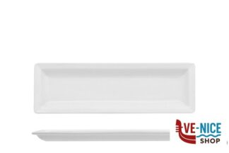 porcellana JUSTWHITE-PIATTO RETTANGOLARE 26,7X8,7X1,8 HP7504 IMPORT TAVOLA PROFESSIONAL