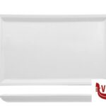 porcellana JUSTWHITE-PIATTO RETTANGOLARE CM.36X22 HP7500 IMPORT TAVOLA PROFESSIONAL