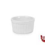 porcellana JUSTWHITE-RAMEQUIN BIANCO CM.7 H.3,7   1793H-C209-2.75 IMPORT TAVOLA PROFESSIONAL