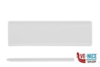porcellana JUSTWHITE-VASSOIETTO RETTANGOLARE CM.35,2X8,2 HHP5145 IMPORT TAVOLA PROFESSIONAL