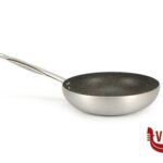 antiederente KERASTONE GRANITE-PADELLA SVASATA ALTA 1 MANICO CM.24 BALLARINI PROFESSIONALE