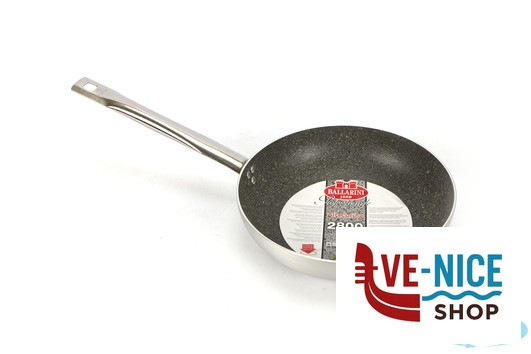 antiederente KERASTONE GRANITE-PADELLA SVASATA ALTA 1 MANICO CM.28 BALLARINI PROFESSIONALE - immagine 2