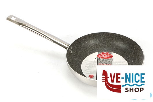 antiederente KERASTONE GRANITE-PADELLA SVASATA ALTA 1 MANICO CM.40 BALLARINI PROFESSIONALE - immagine 2