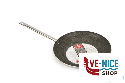 antiederente KERASTONE GRANITE-PADELLA SVASATA BASSA 1 MANICO CM.32 BALLARINI PROFESSIONALE - immagine 2