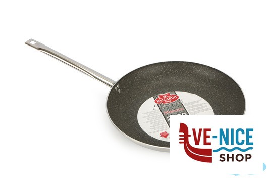 antiederente KERASTONE GRANITE-PADELLA SVASATA BASSA 1 MANICO CM.36 BALLARINI PROFESSIONALE - immagine 2