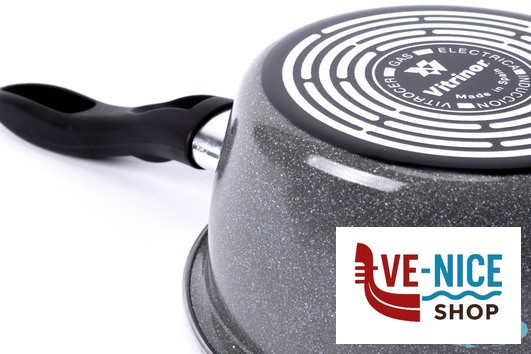 antiederente K2 - CASSERUOLA 1 MANICO CM.14 02108967 VITRINOR - immagine 3