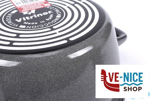 antiederente K2 - CASSERUOLA 2MANICI CM.28 02108970 VITRINOR - immagine 3