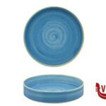 porcellana KADEN AQUA BLU-PIATTO FONDO CM20 50840N3AB PT SANGO CERAMICS