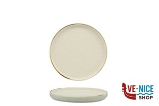 porcellana KADEN BARLEY CREAM-PIATTO PIANO IMPILABILE CM20 50840N1BC PT SANGO CERAMICS