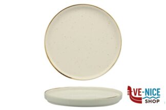 porcellana KADEN BARLEY CREAM-PIATTO PIANO IMPILABILE CM26 22110N1BC PT SANGO CERAMICS