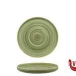 porcellana KADEN MEADOW GREEN-PIATTO PIANO IMPILABILE CM20 50840N1MG PT SANGO CERAMICS