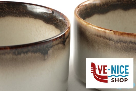 porcellana KADEN RADIANCE BROWN-COPPETTA CM.13 50540N5BR PT SANGO CERAMICS - immagine 2