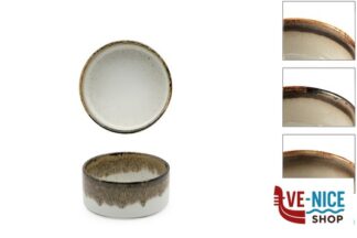 porcellana KADEN RADIANCE BROWN-COPPETTA CM.13 50540N5BR PT SANGO CERAMICS