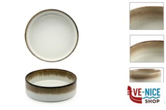 porcellana KADEN RADIANCE BROWN-INSALATIERA CM.20 50840N5BR PT SANGO CERAMICS