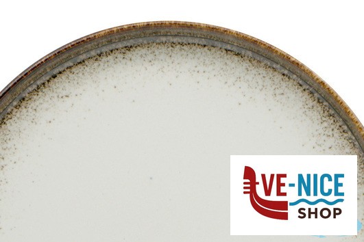 porcellana KADEN RADIANCE BROWN-PIATTO PIANO IMPILABILE CM 20 50840N1BR PT SANGO CERAMICS - immagine 4