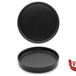 KADEN TABA - PIATTO PIANO IMPIABILE BORDO ALTO CM 28  50280N3TA PT SANGO CERAMICS porcellana 2 pezzi