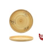 porcellana KADEN YELLOW-PIATTO PIANO IMPILABILE CM20  50840N1SY PT SANGO CERAMICS