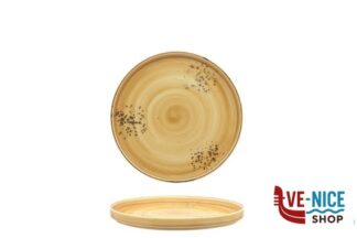 porcellana KADEN YELLOW-PIATTO PIANO IMPILABILE CM20 50840N1SY PT SANGO CERAMICS