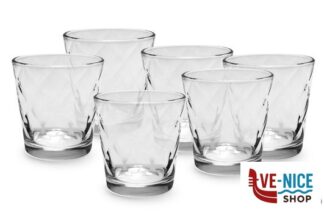 vetro KALEIDO-CONFEZIONE 6 BICCHIERI ACQUA CL.24 1.28756.V42 BORMIOLI ROCCO