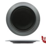 piano KAMA ARGENTO- PIATTO PIANO CM 21- ALLUMINA. NON LAVABILE IN LAVASTOVIGLIE ARIANE FINE PORCELAIN